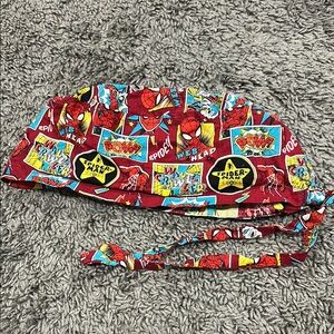 Spider-Man Themed Scrub Cap